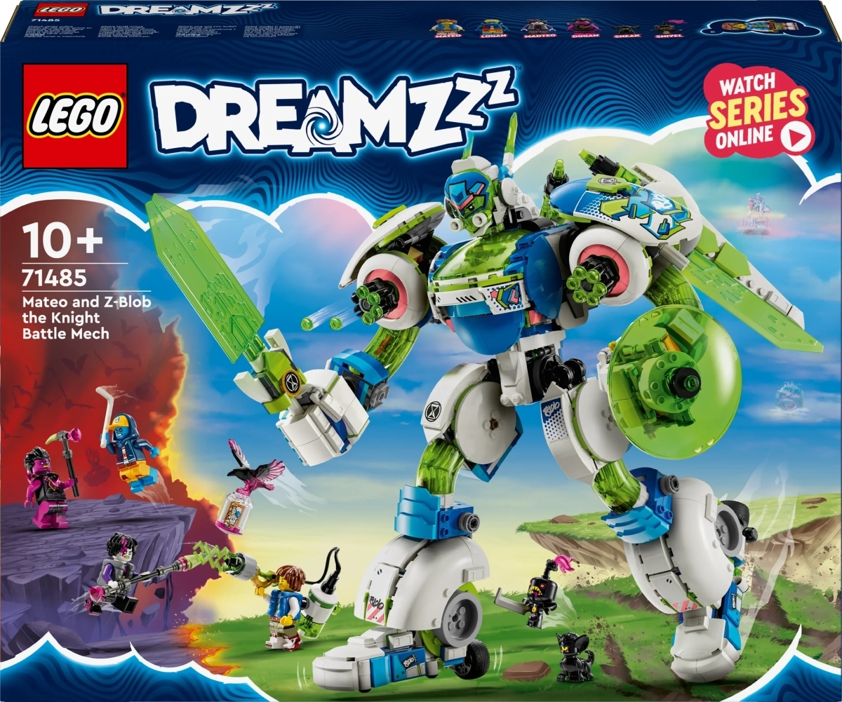(預訂24年8月) LEGO 71485 Mateo and Z-Blob the Knight Battle Mech 馬特歐和綠魔球騎士戰鬥機甲 (DREAMZzz™)