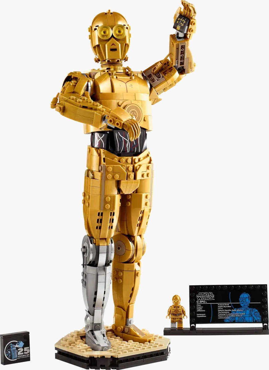 (預訂24年8月) LEGO 75398 C-3PO™ (Star Wars™星球大戰)