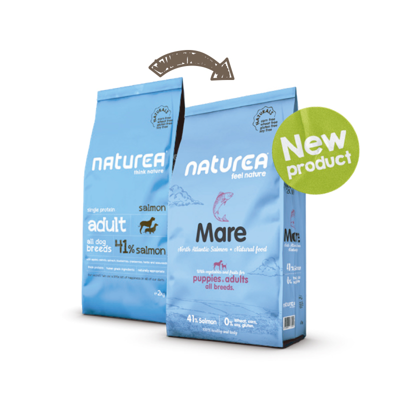 Naturea Naturals Mare Adult Salmon Dry Food．2kg/12kg