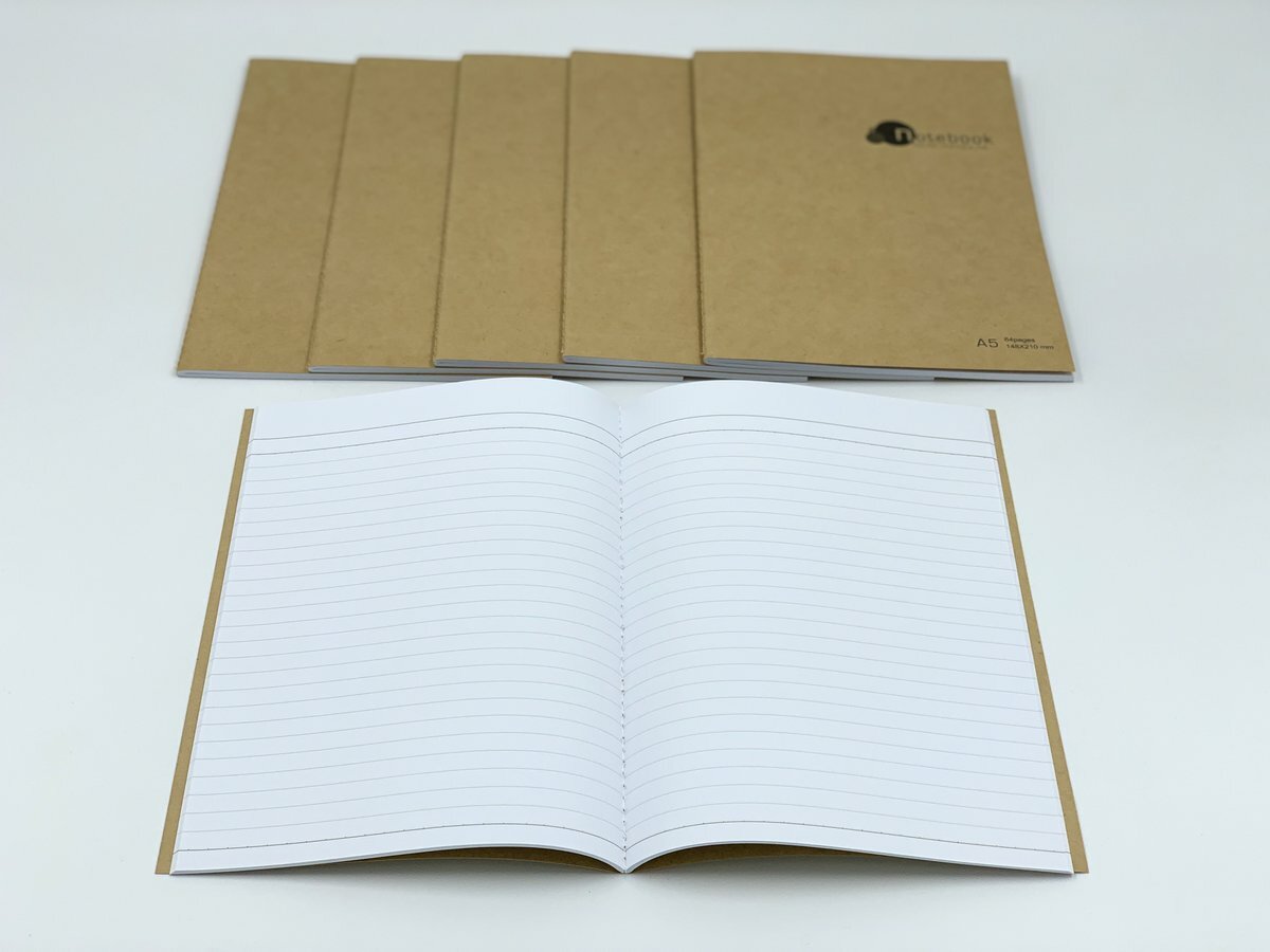 #4001R A5 牛皮筆記簿(64版) - 10本
