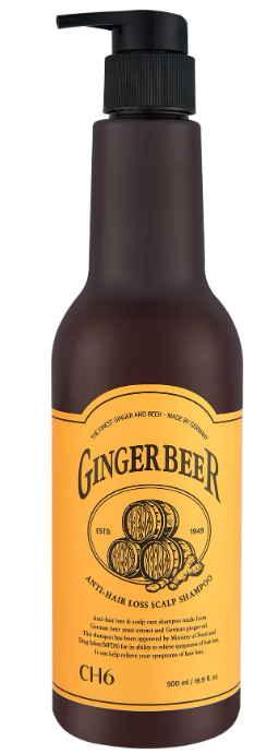 CH6 薑汁啤酒防脫髮頭皮洗髮精 500ml