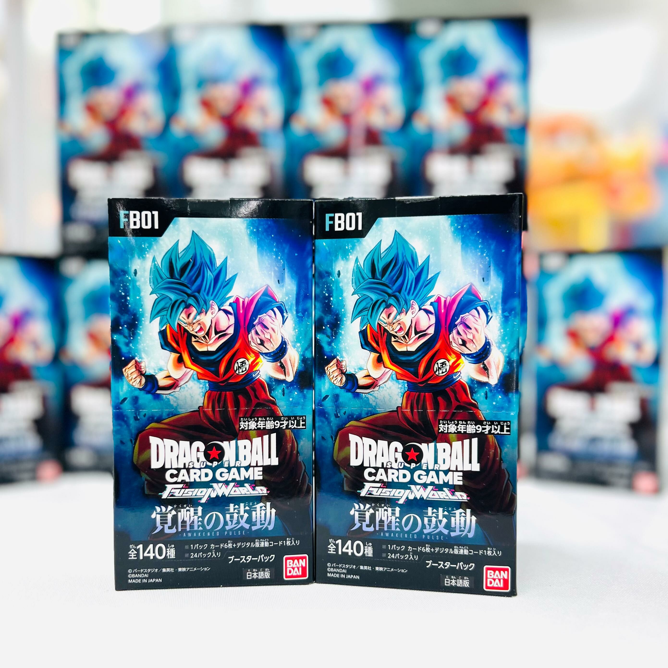 FB01 Dargon Ball  Card Game Fusion World  Booster Box (JAPANESE VER.)