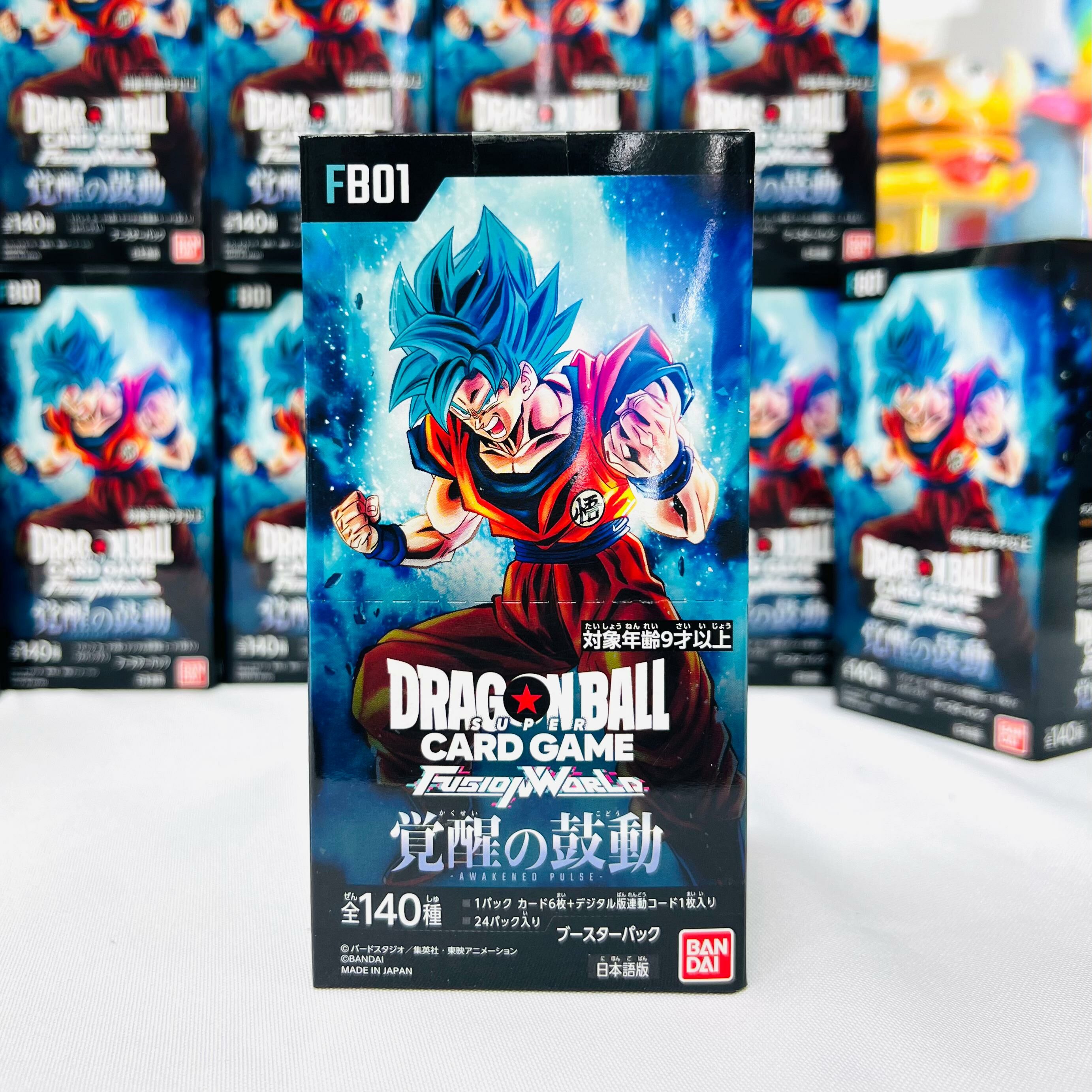 FB01 Dargon Ball  Card Game Fusion World  Booster Box (JAPANESE VER.)