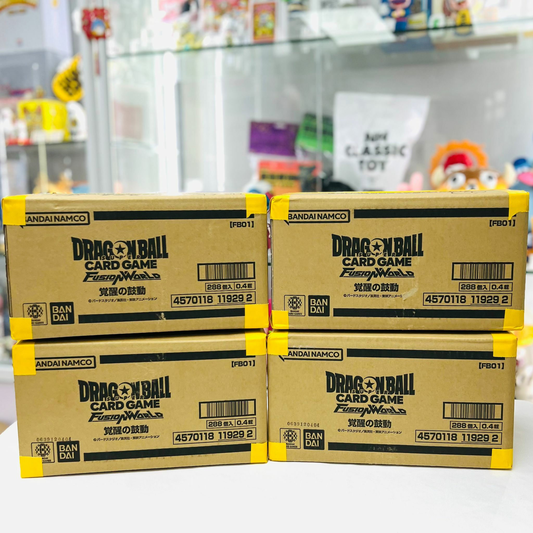 FB01 Dragon Ball Card Game Fusion World Sealed Case (JAPANESE VER.)