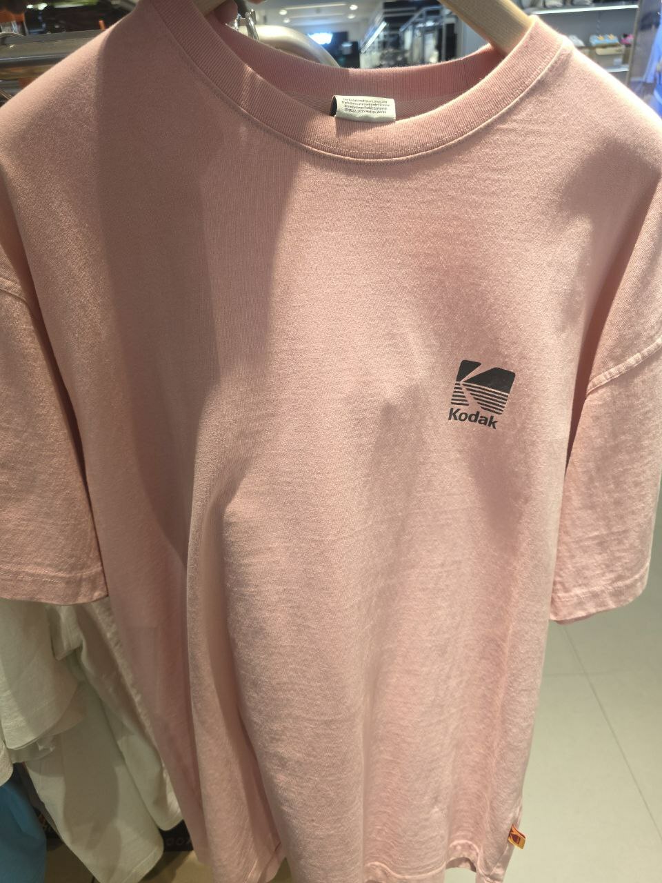 ★KODAK★ Airchrome Sorona Semi-Overfit Short Sleeve T-Shirt S] KODAK AIRCHROME SORONA SEMI-OVERFIT SHORT SLEEVE T-SHIRT