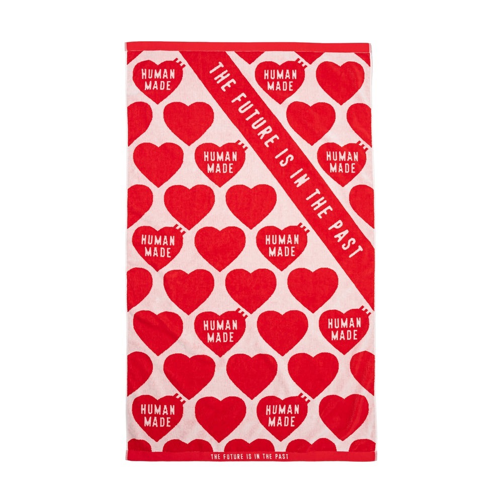 HUMAN MADE Heart Beach Towel HUMAN MADE HEART BEACH TOWEL – HUMAN