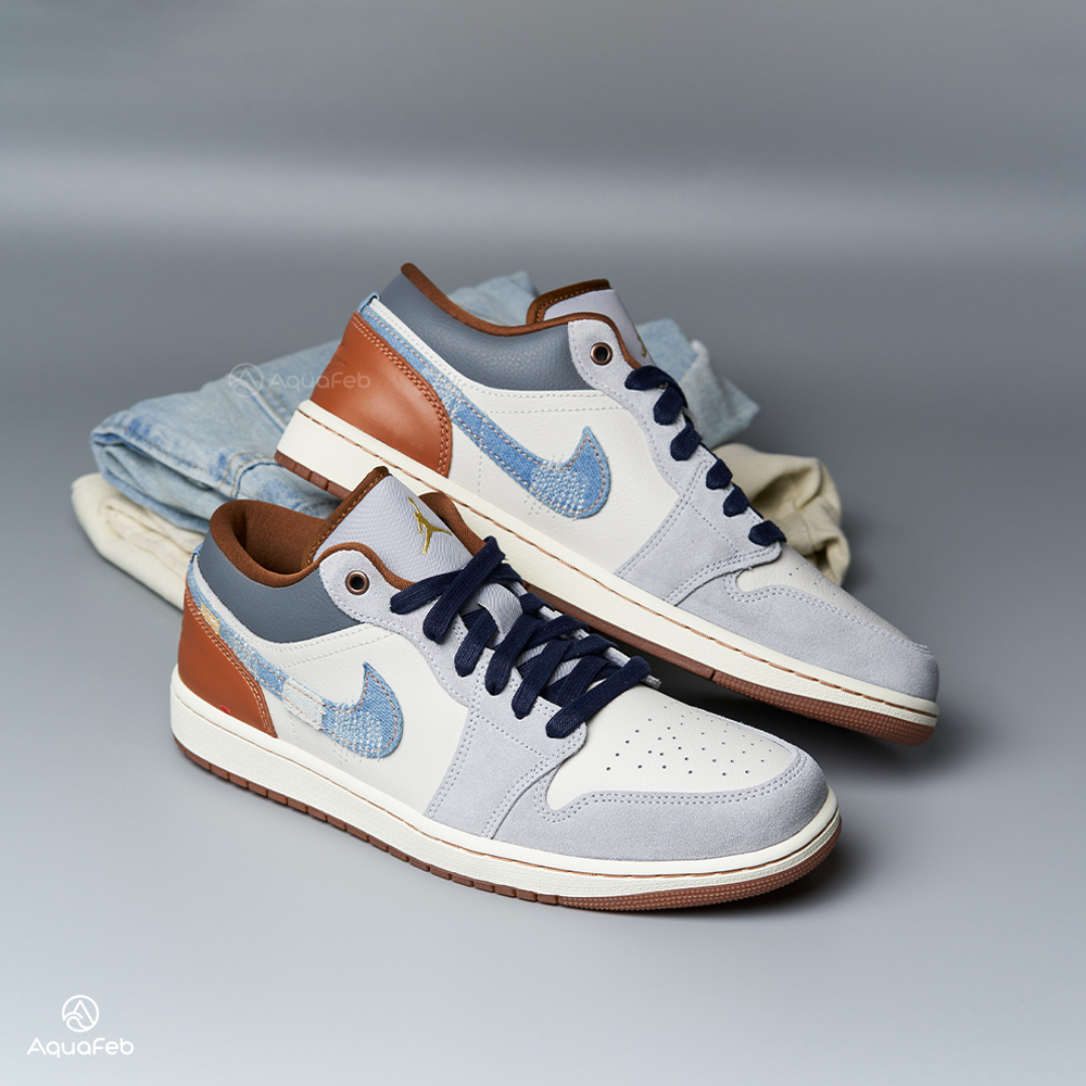 Nike Air Jordan 1 男 拼接丹寧 喬丹 AJ1 運動 休閒 休閒鞋 FZ5042-041