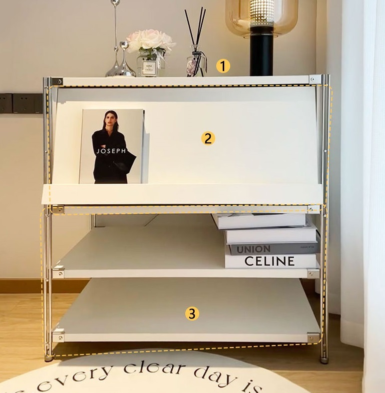 沃和美家具 電鍍支架翻門櫃