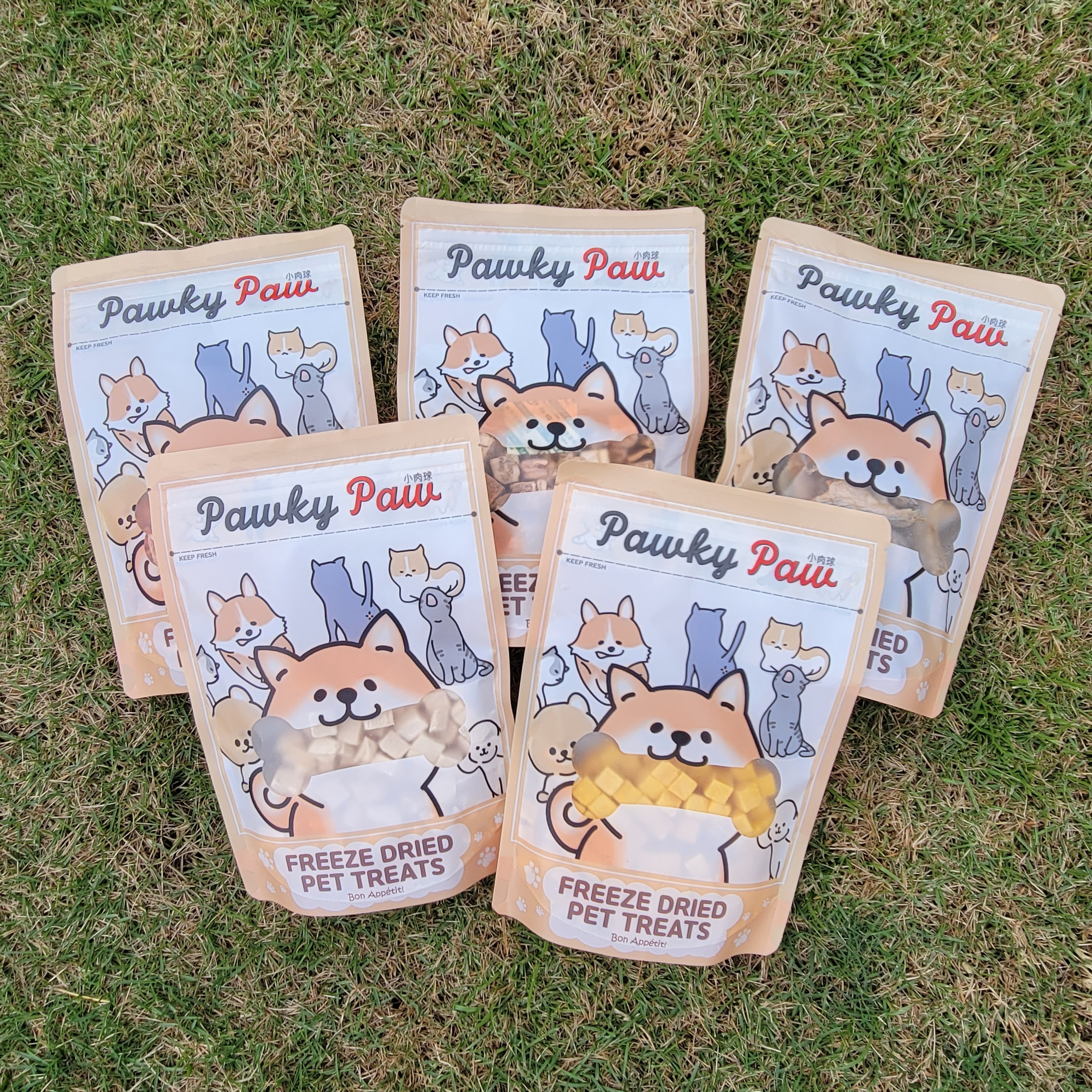 Pawky Paw - 凍乾乳酪 (士多啤梨) 50g