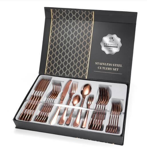 Hot selling exquisite fashionable tableware (rose 30-piece set)