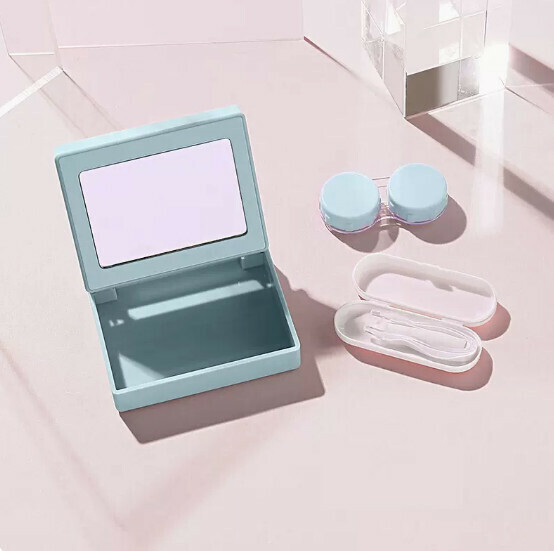 Popular contact lens storage box [blue]