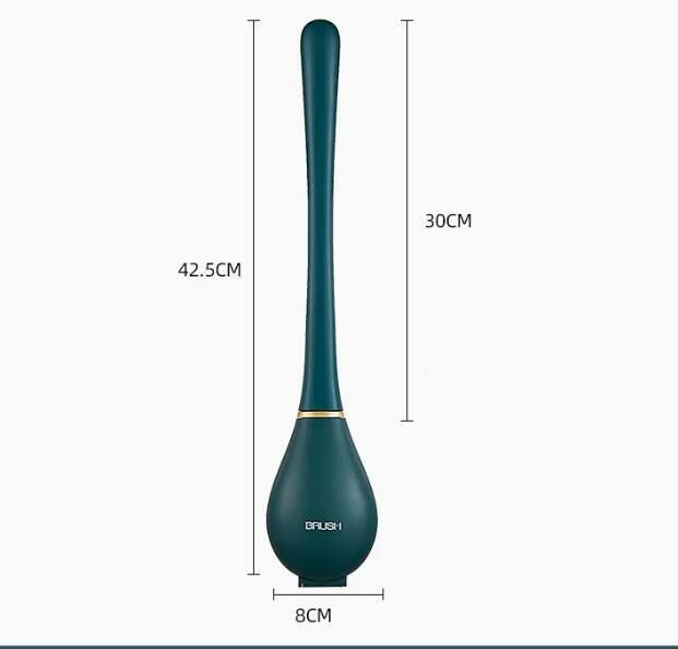 Hot style (light luxury green) toilet brush cleaning brush
