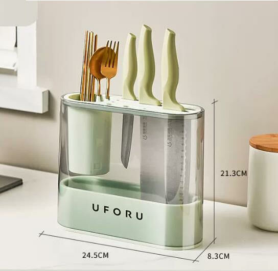 Hot style (light shirt green) knife holder storage rack