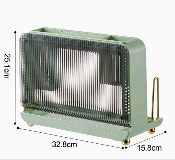 Hot style (light shirt green) knife holder storage rack