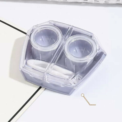 Popular contact lens storage box [blue 1 piece]