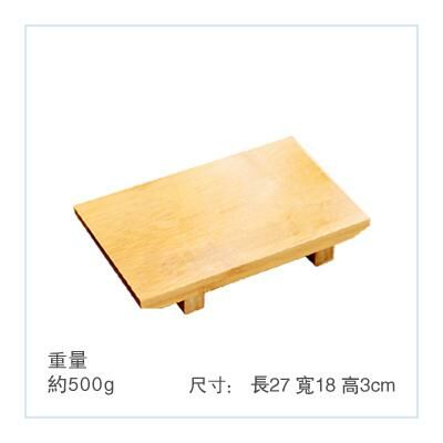 Popular cooking sushi plate (natural color large size 27x18cm)