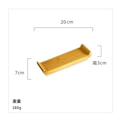 Hot recommended sushi plate (double-shaped small size 20x7cm)