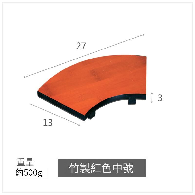 Hot Cuisine Sushi Plate (Red and Black Medium)