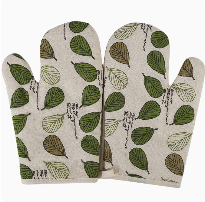 New [1 Pair] Insulated Anti-Slip (Anti-scalding Microwave Oven Gloves)