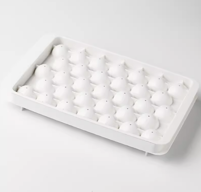 新款冰格模具(【冰球33格白色】)