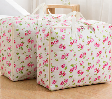 New storage bag (rice rose) (thick version: large + extra large)