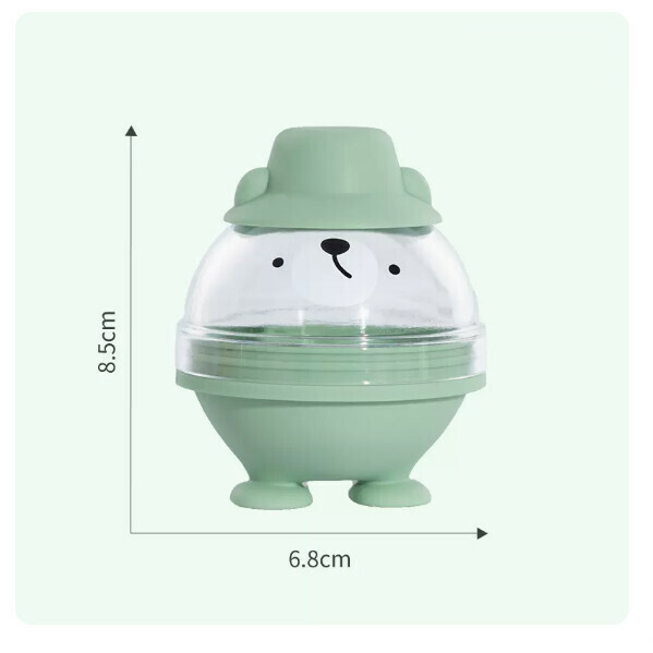新款冰塊冰球模具燈泡圓球形家用食品級矽膠制冰神器(抱抱熊冰球)