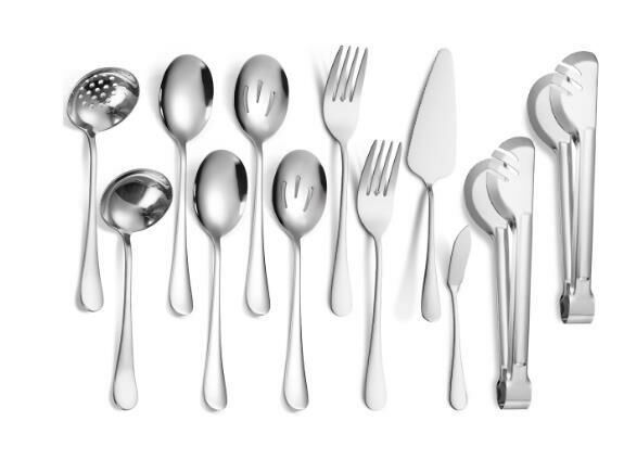Popular multi-purpose tableware (silver 12-piece set)