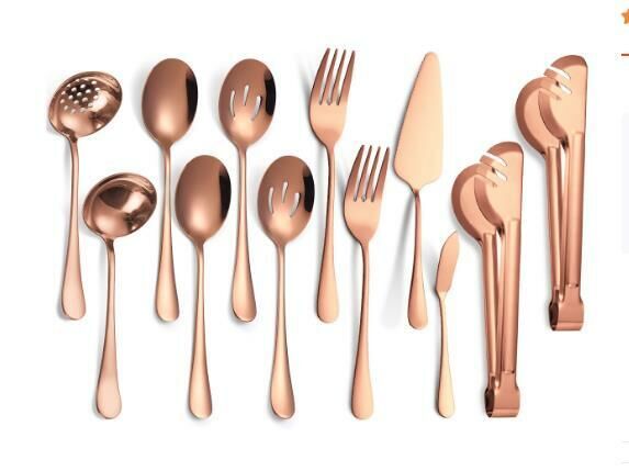 Popular multi-purpose tableware (rose 12-piece set)