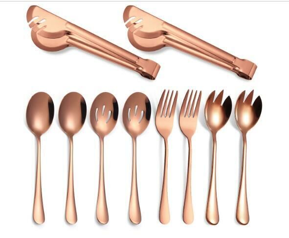 Popular multi-purpose tableware (rose 10-piece set (style 2))