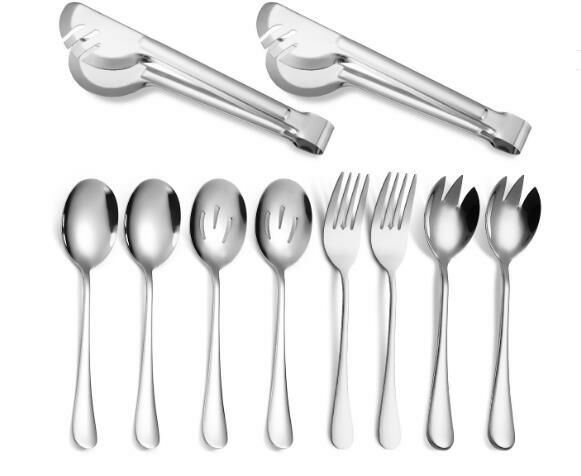 Popular multi-purpose tableware (silver 10-piece set (style 2))
