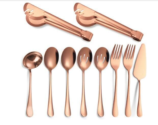Popular multi-purpose tableware (rose 10-piece set (style 3))