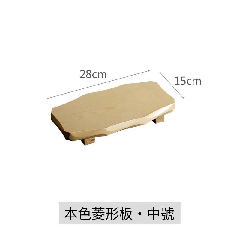 Hot selling sushi plate (natural color medium size 28*15cm)