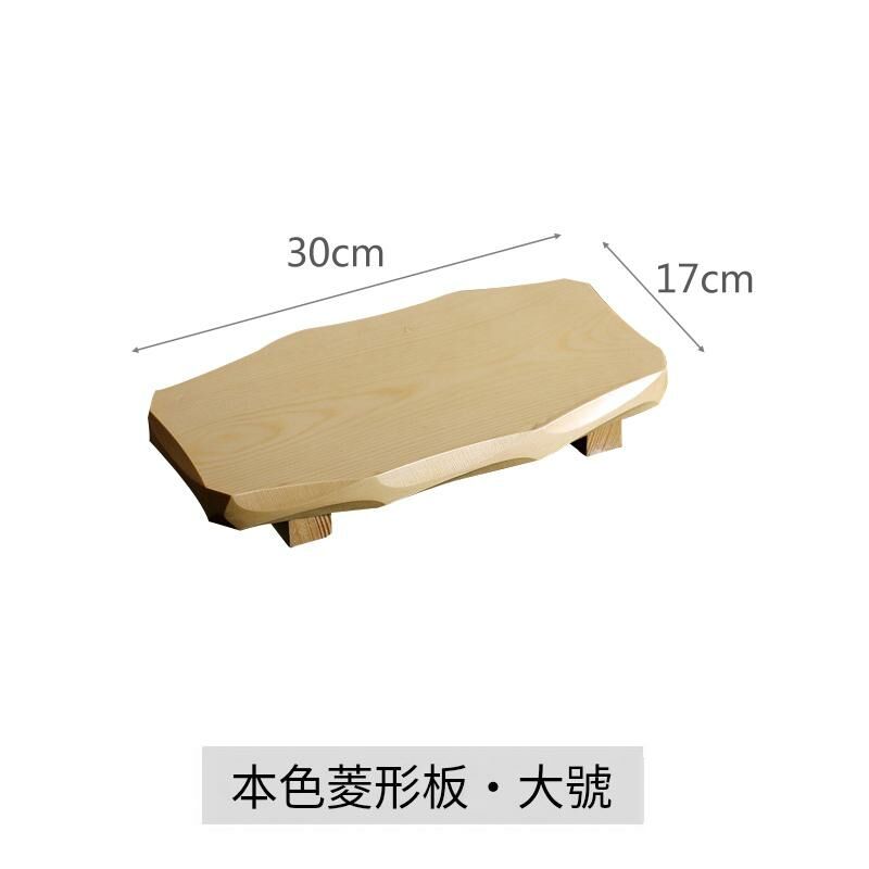 Hot selling sushi plate (natural color large size 30x17cm)