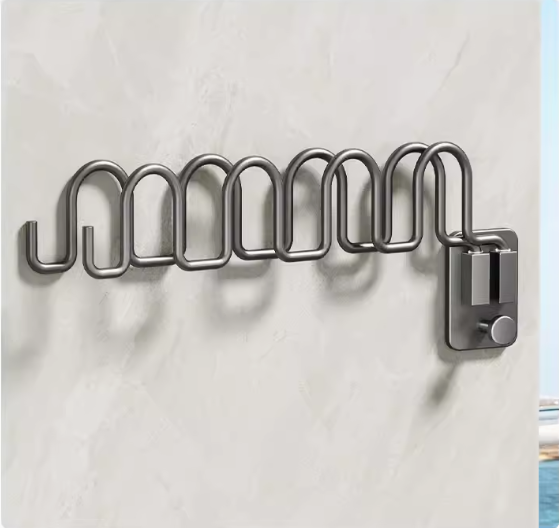 Hot push rotating shoe drying rack (gun gray) (specification: 43*9*6*7.7CM)