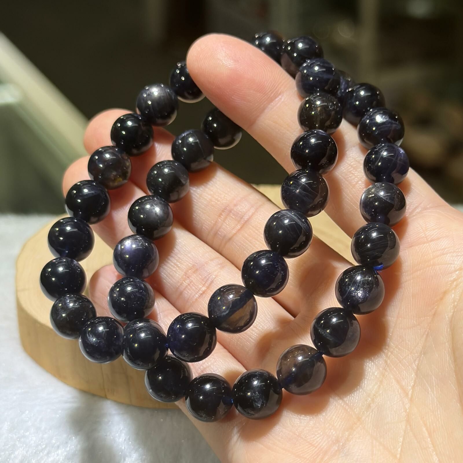 星光✨堇青石手串 9 mm +/-