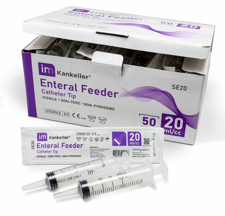 Kankeller -餵飼容器直嘴 20ml (一支)