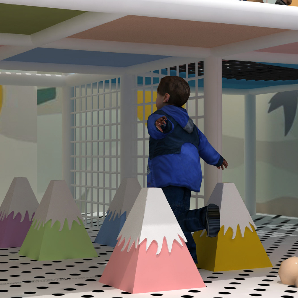 奇幻島 糖果小鎮 小山刀障礙區