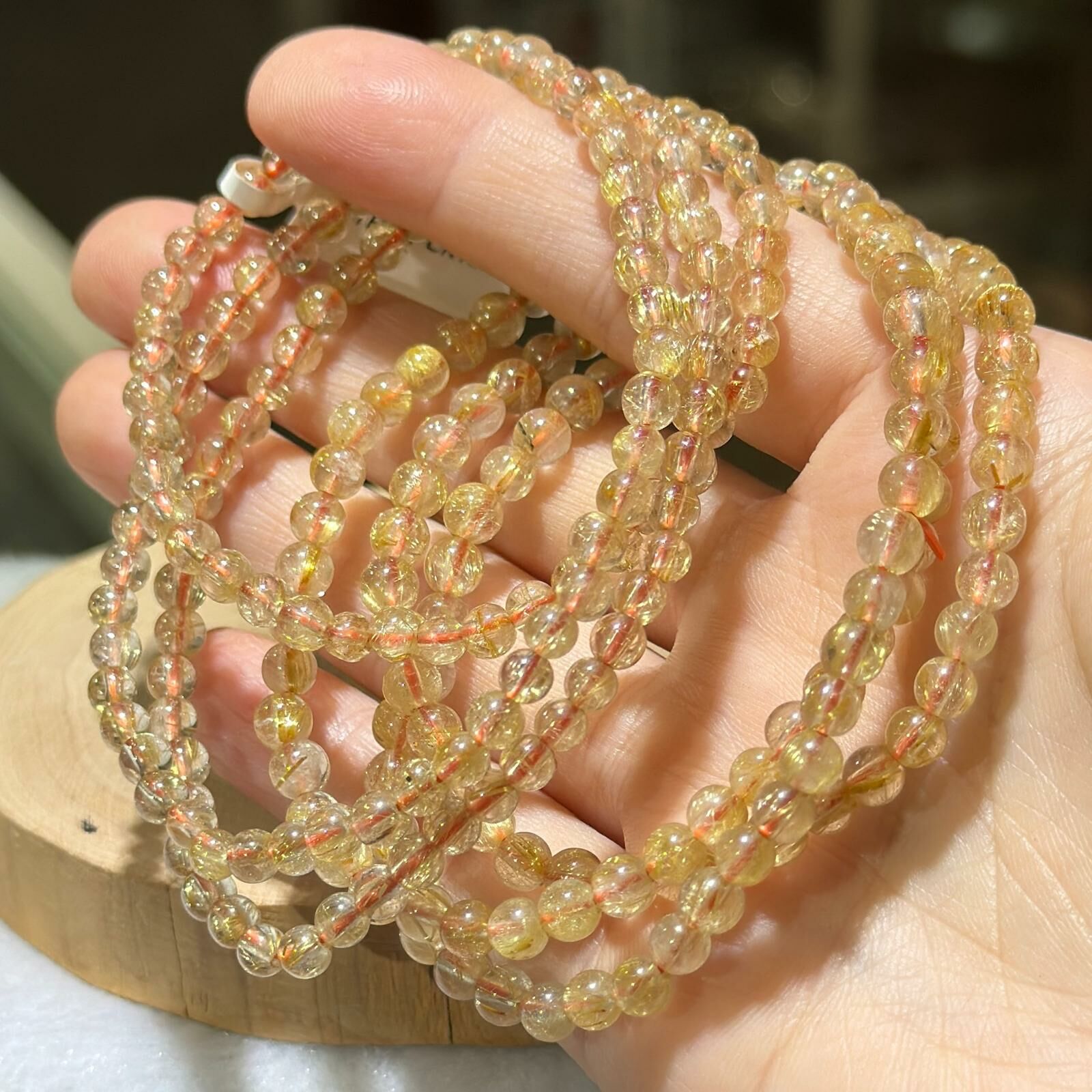 金髮晶 多圈 4.5 mm +/-