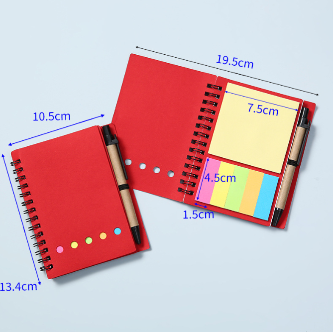 訂製牛皮紙便籤本組合 升級送全彩LOGO BK1015
