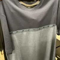 [S] DKNY COLORBLOCK LOGO TAPE CREW,NAVY, M2460272-NVY (SD955)