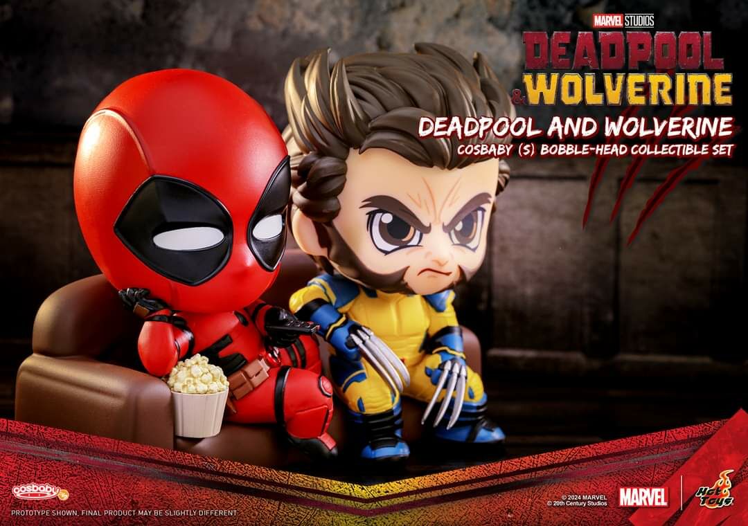 Hot Toys Deadpool & Wolverine Cosbaby