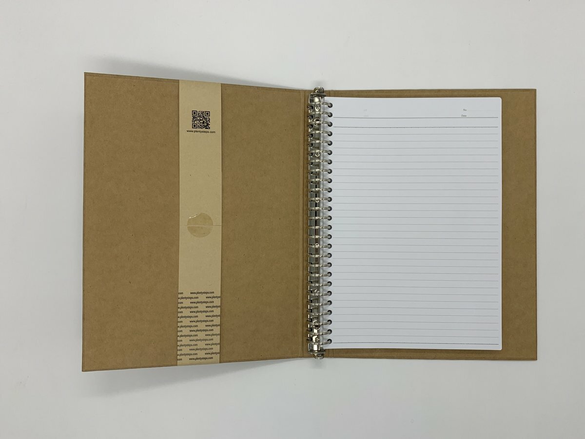 #92226R B5 26孔牛皮活頁快勞文件夾 + 行線活頁紙 / 格線活頁紙 / 空白活頁紙 / 牛皮活頁紙