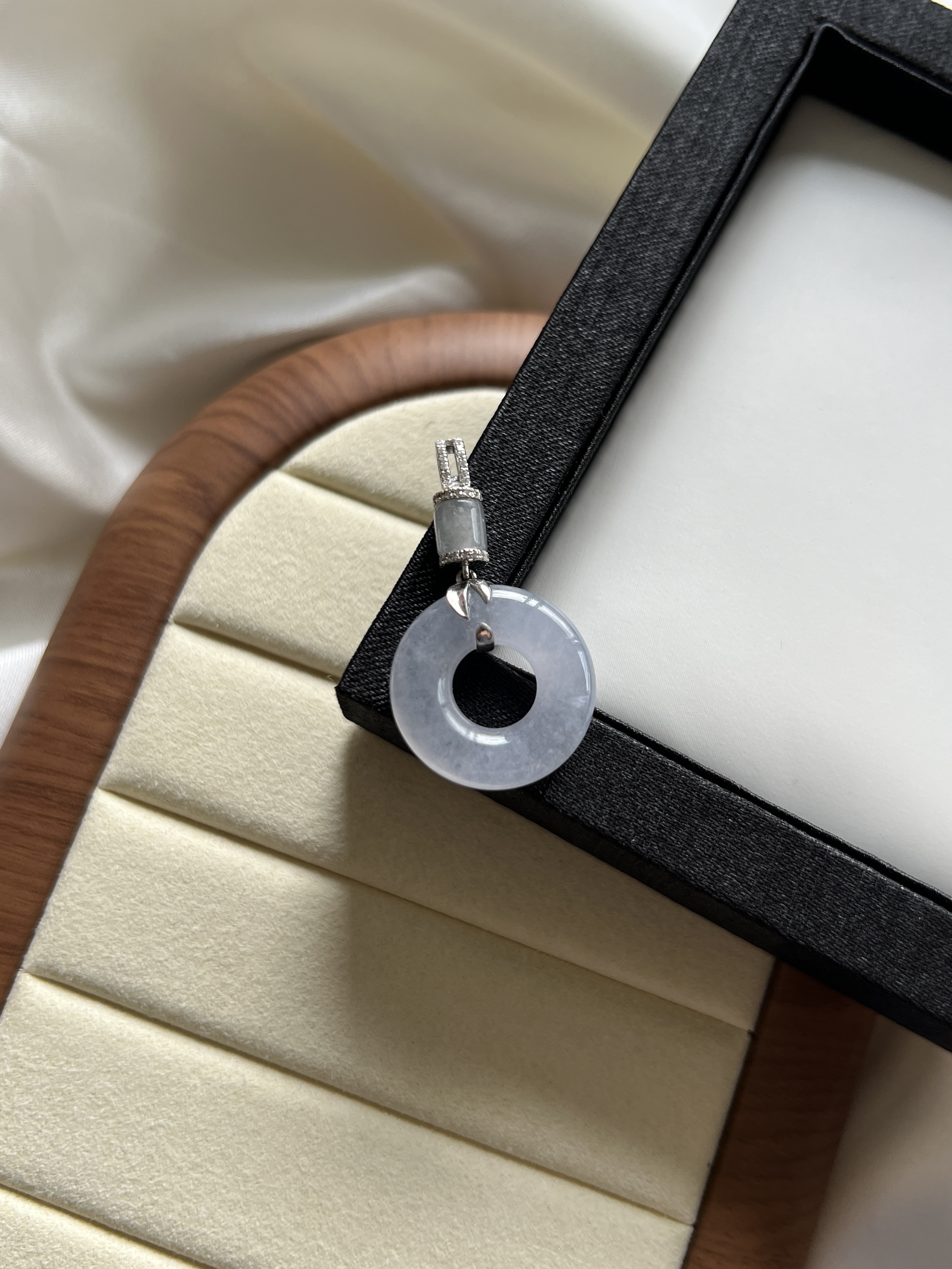 珍藏級正玻璃種甜甜圈18K