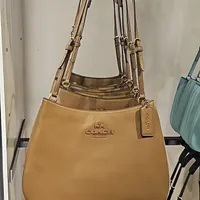 [S] COACH CP101 SM LEATHER PENELOPE TNL HW,IM/DARK STONE, 196395422555 (SCO831)
