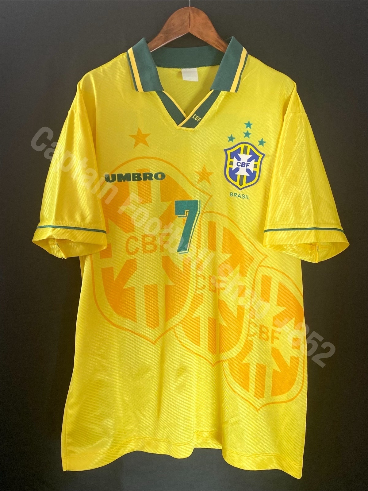 巴西 1994 世界盃 Umbro 主場球衣 #7 BEBETO