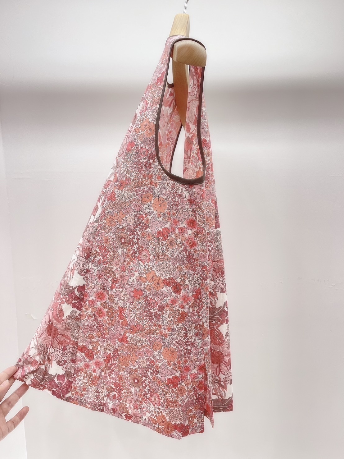 雙花布無袖襯衫