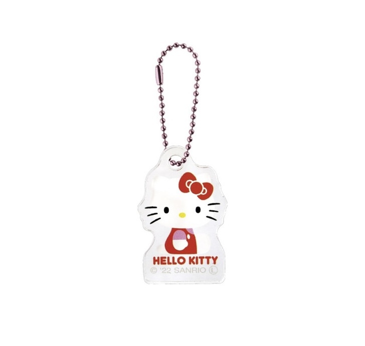 JP Hello Kitty 超迷你透明吊飾 9719