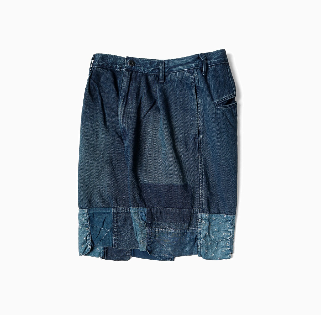 KAPITAL 10OZ DENIM INDIGO SHORTS (REMAKE) - PRE ORDER ITEM (預訂中)