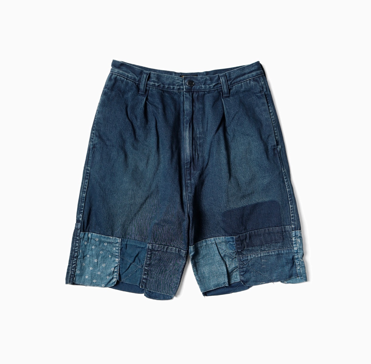 KAPITAL 10OZ DENIM INDIGO SHORTS (REMAKE) - PRE ORDER ITEM (預訂中)