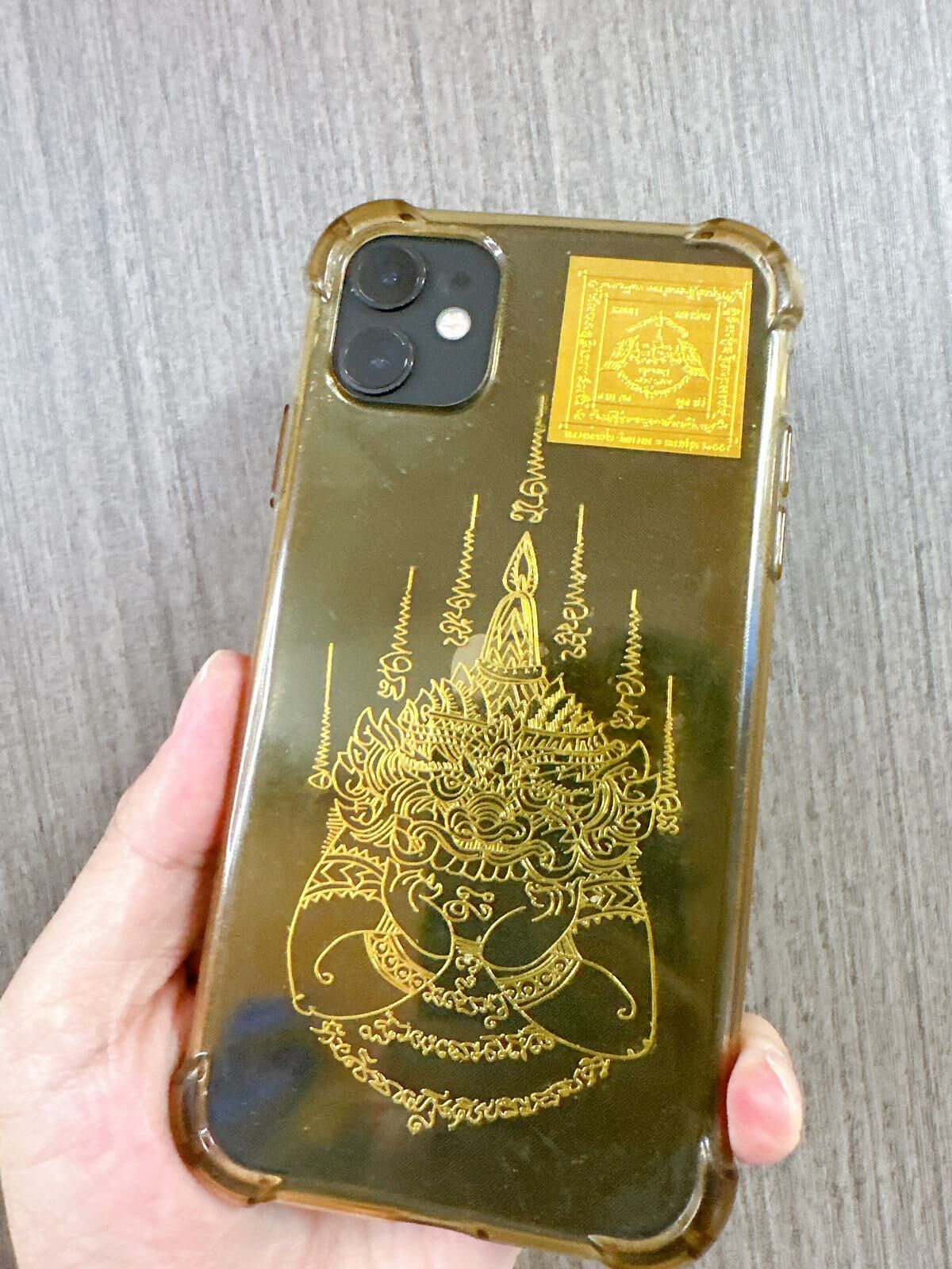 龍婆本廟供請 開光 貴人緣鳥符片